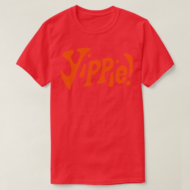 YIPPIE FESTIVAL OF LIFE T SHIRT (Design framsida)