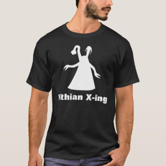Yithian X-ing mörkT-tröja T-shirt