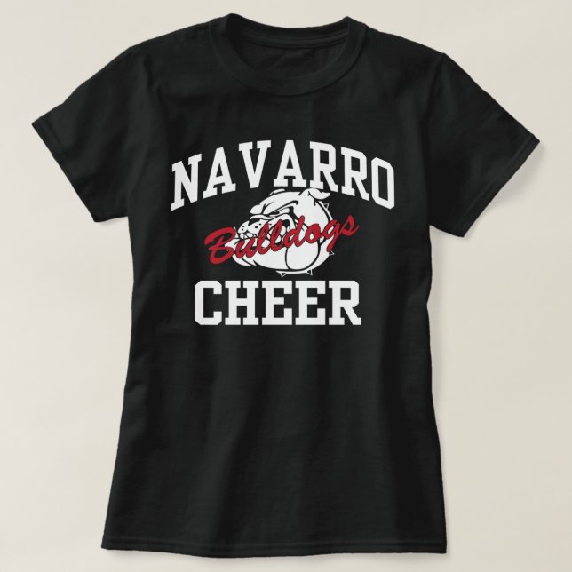 YL Navarro cheer T Shirt (Design framsida)