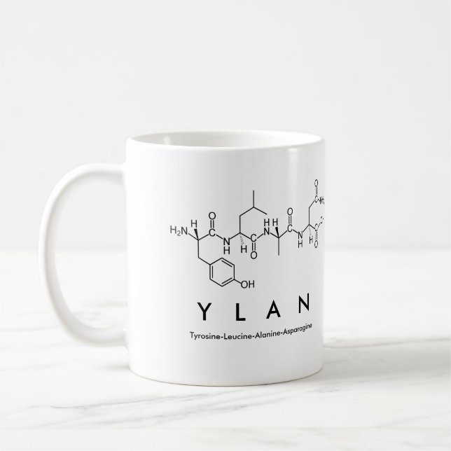 Ylan peptide namn mugg (Vänster)