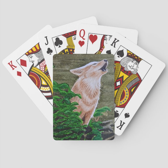 Ylande Coyote   Casinokort (Baksidan)