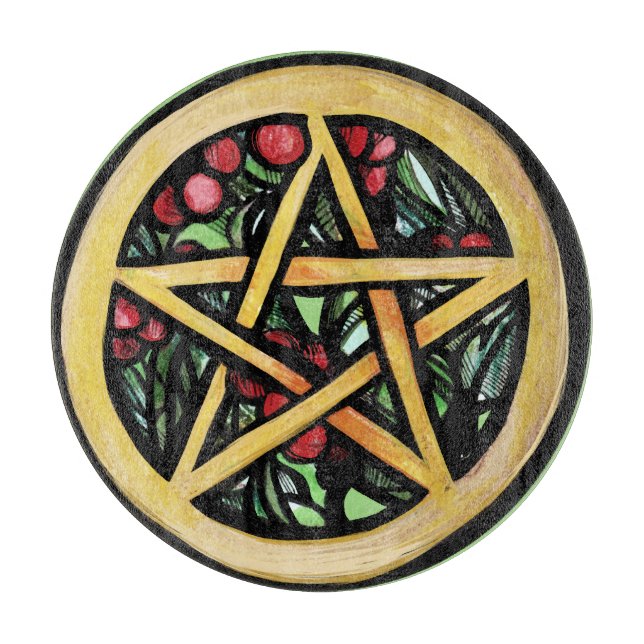 Yle Pentacle Pagan Winter Solstice Symbol (Framsidan)
