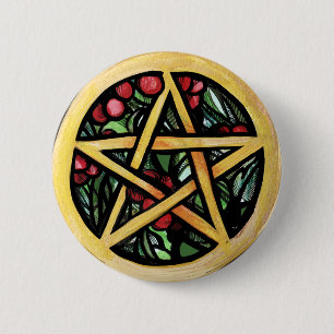 Yle Pentacle Pagan Winter Solstice Symbol Knapp