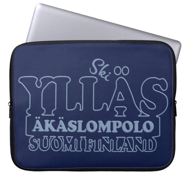YLLÄS FINLAND laptop sleeve (Framsidan)