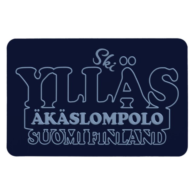 YLLÄS FINLAND magnet (Horisontell)