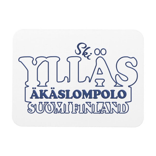 YLLÄS FINLAND magnet (Horisontell)