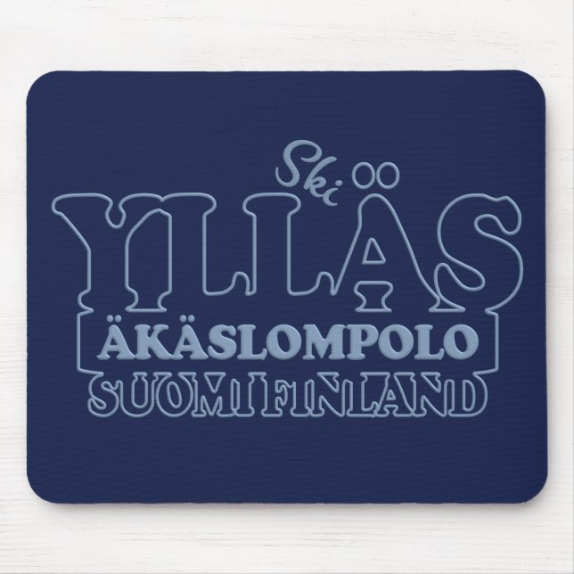YLLÄS FINLAND mousepad Musmatta (Framsidan)