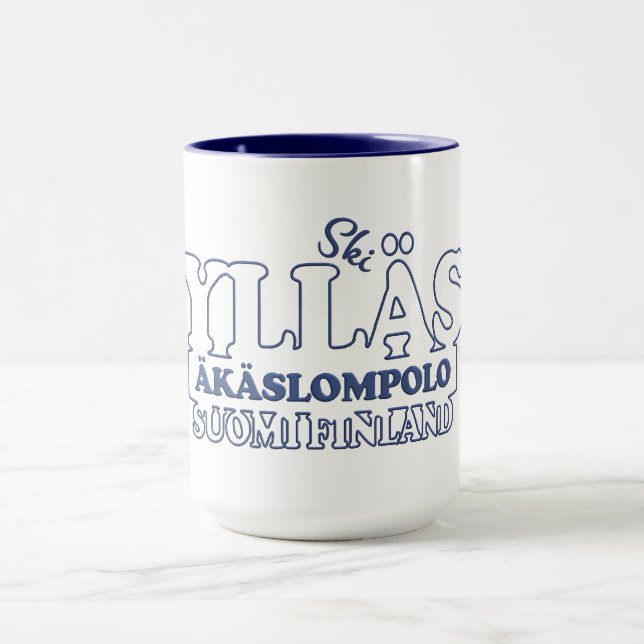 YLLÄS FINLAND mugg - välj stil & färg (Center)