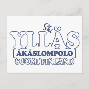 YLLÄS FINLAND-vykort Vykort
