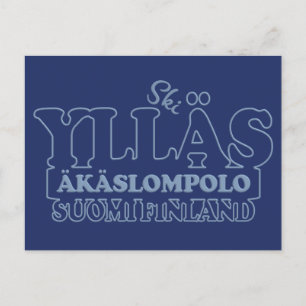 YLLÄS FINLAND-vykort Vykort