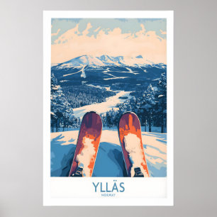 Ylläs Vinteraffisch 1 Poster
