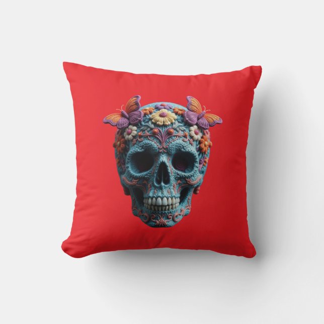 Ylle Skull Kudde (Framsida)
