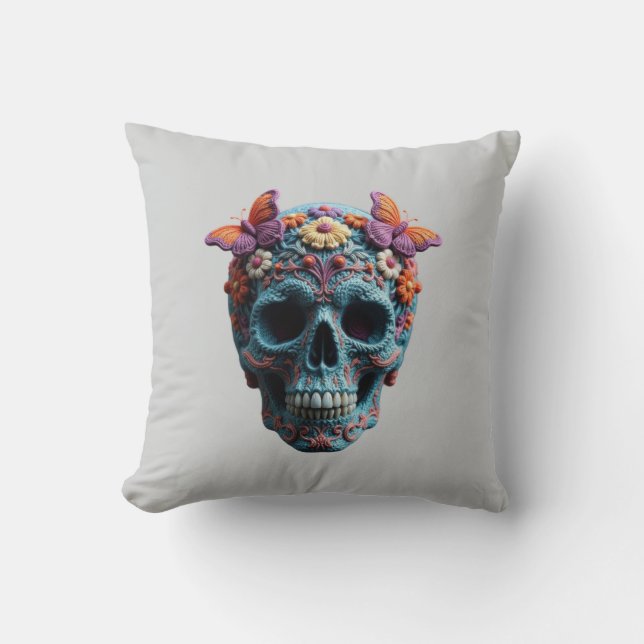 Ylle Skull Kudde (Framsida)