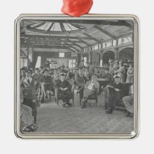 YMCA-vandrarhem, Piccadilly, Manchester, c.1910 Julgransprydnad Metall