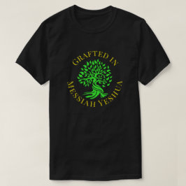 ympad i Messiah Yeshua Grönt Livets träd T Shirt