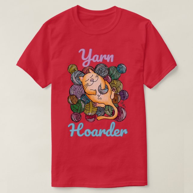 Ynaholyarn Hoarder T Shirt (Design framsida)