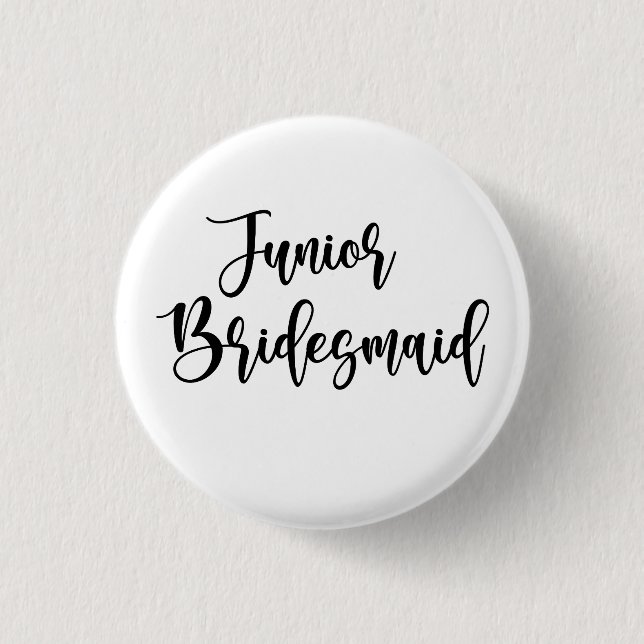 Yngre brudtärna knapp (Framsida)