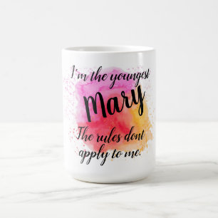 Yngsta syskon citat kaffemugg