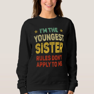 Yngsta syster jag gör reglerna syster matchar t shirt