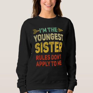 Yngsta syster Regler gäller inte mig Matchande S T Shirt