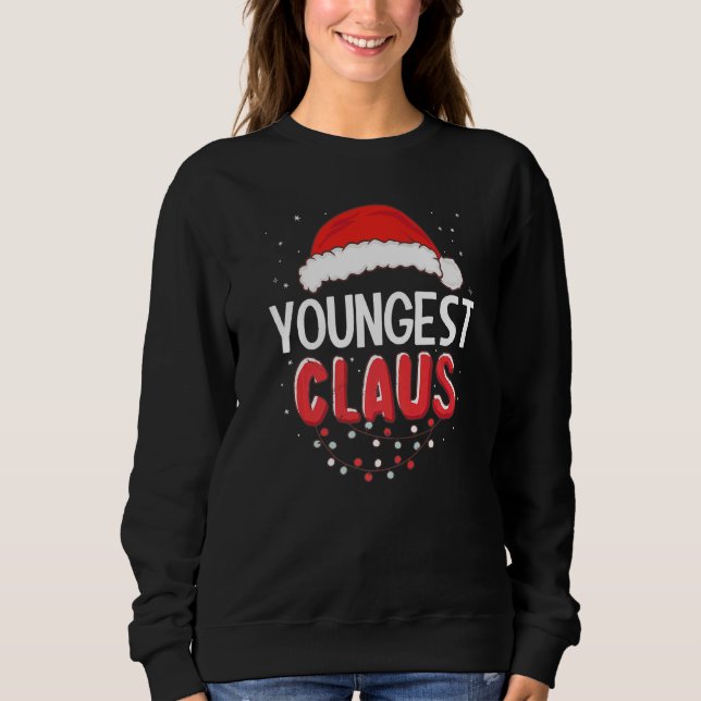 Yngsta Tomte Jul Matchande Kostym Pr T Shirt (Framsida)