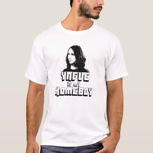 YNGVE ÄR MIN HOMEBOY II T-SHIRT (Framsida)