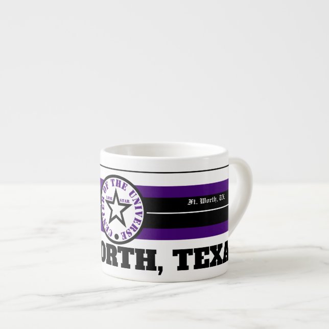 YNOTME FT. WORT TX. (COU) 6a Espressomugg (Framsida höger)