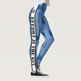 YNOTME LEGGINGS ANSTRÄNGNING ÄR NYCKEL (B)