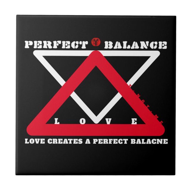 YNOTME PERFECT BALANCE 4b3 Keramisk platta  Kakelplatta (Framsidan)