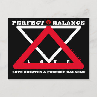 YNOTME PERFECT BALANCE 4b3  Postcard Vykort