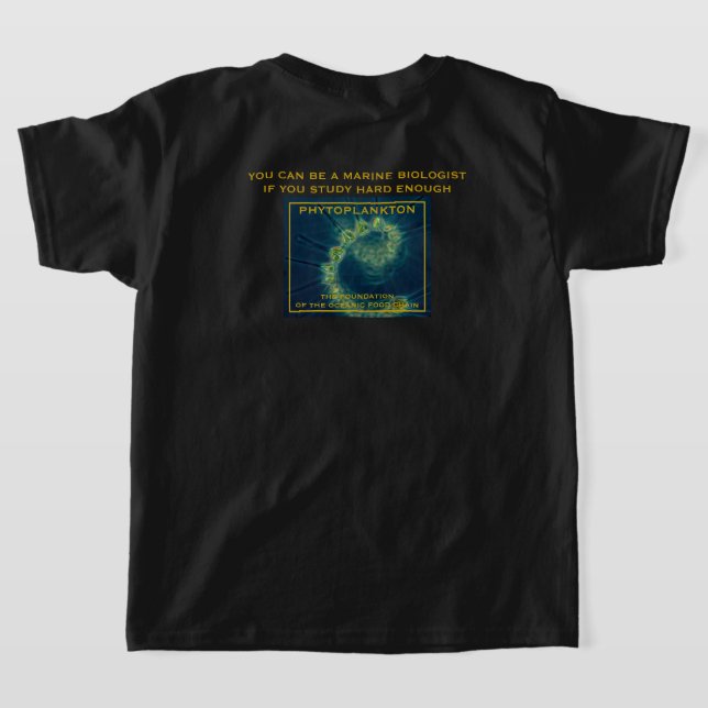 YNOTME PHYTOPLANKTONT-Shirt T-Shirt (Laydown Baksida)