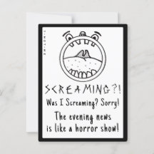 YNOTME SCREAMING HEAD NEWS