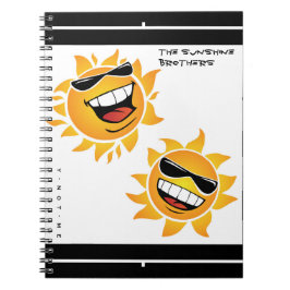 YNOTME THE SUNSHINE BROTHERS ANTECKNINGSBOK