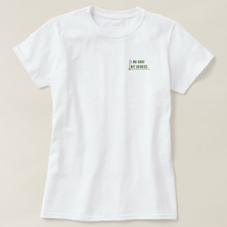YNOTME VEGETARIANISM 2 T SHIRT