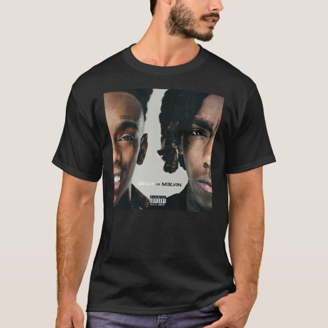 YNW Melly Vs Melvin Poster T Shirt (Framsida)