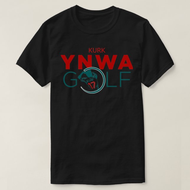 YNWA Golf Kurk T Shirt (Design framsida)