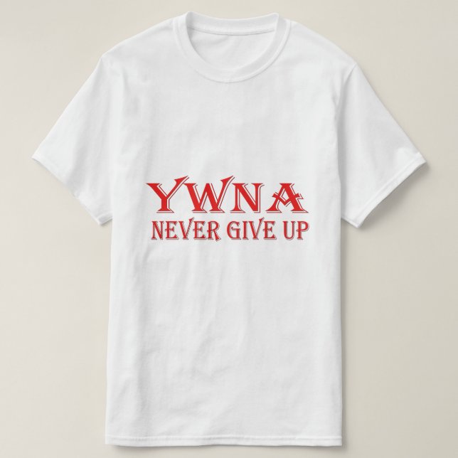 ynwa t shirt (Design framsida)