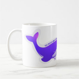 YNWA Whale Kaffemugg
