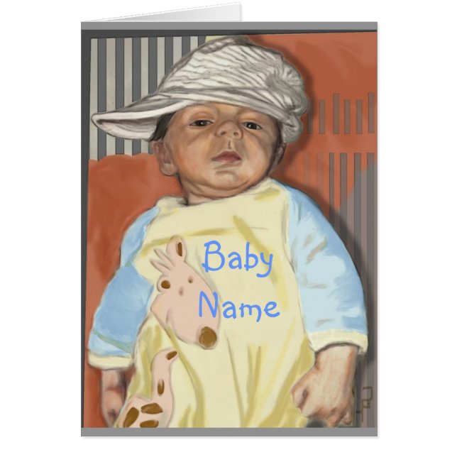 Yo alla! hälsningskort (Framsidan)