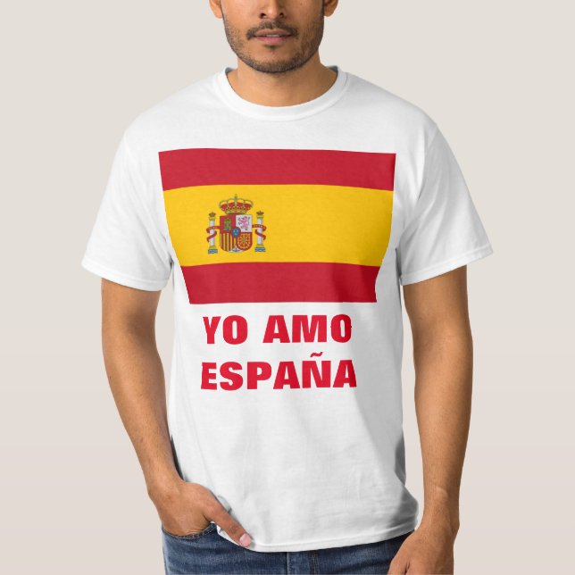 YO AMO ESPAÑA T SHIRT (Framsida)