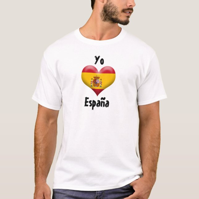 Yo Amo España T-shirt (Framsida)