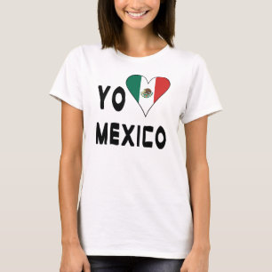 Yo Amo Mexico Damtröja T Shirt
