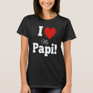 Yo amo mi papi - Gift for pappa I kärlek my papi T Shirt
