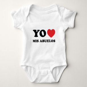 Yo Amo Mis Abuelos Tee Shirt