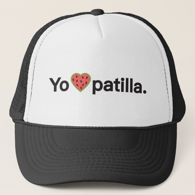 Yo Amo Patilla Keps (Framsida)