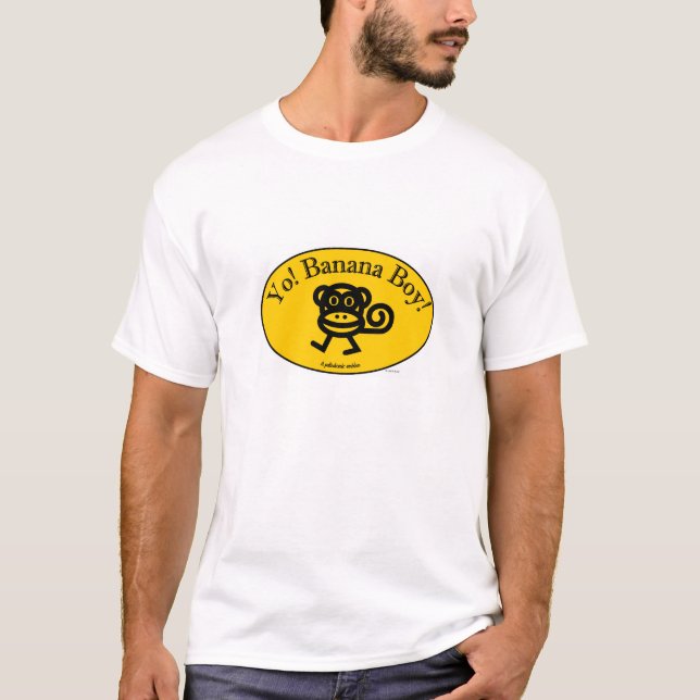 Yo bananpojke t shirt (Framsida)