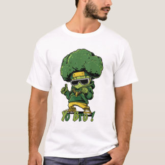 YO BRO ! - brocoli hip hop en cuisine T Shirt
