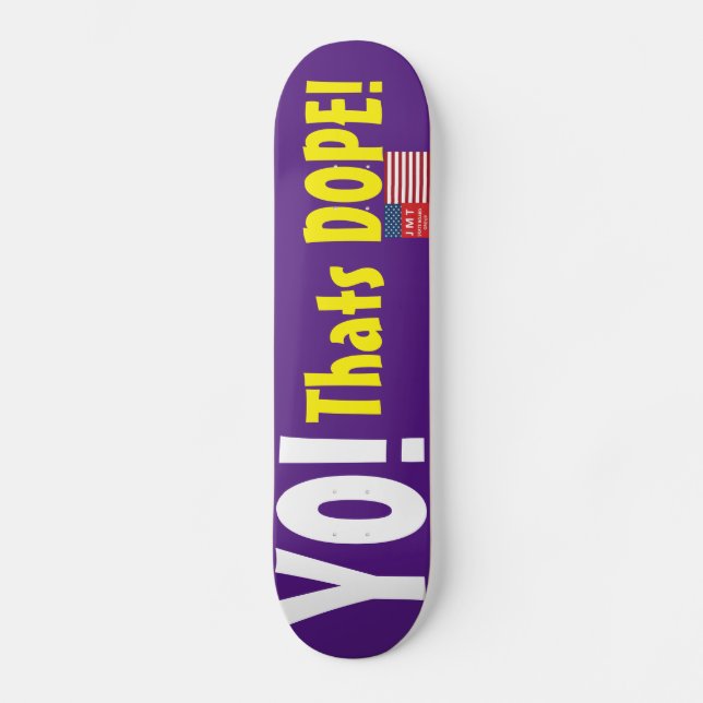 YO! DET ÄR FETT! Skateboard (Framsida)