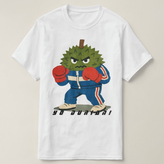 Yo Durian Frukt! T Shirt (Design framsida)