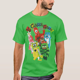 Yo Gabba Gabba Hello Friends Cast PhotoV Show gift T Shirt